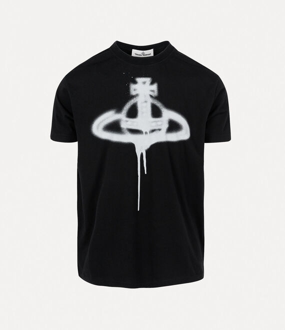 Vivienne Westwood Spray Orb Classic T-Shirt in black